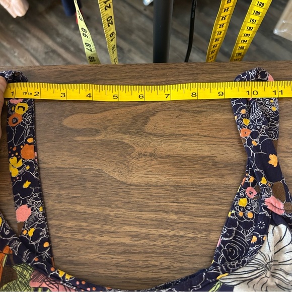 ❤️ Weston Wear Navy Floral Dress Size M - Picture 7 of 8